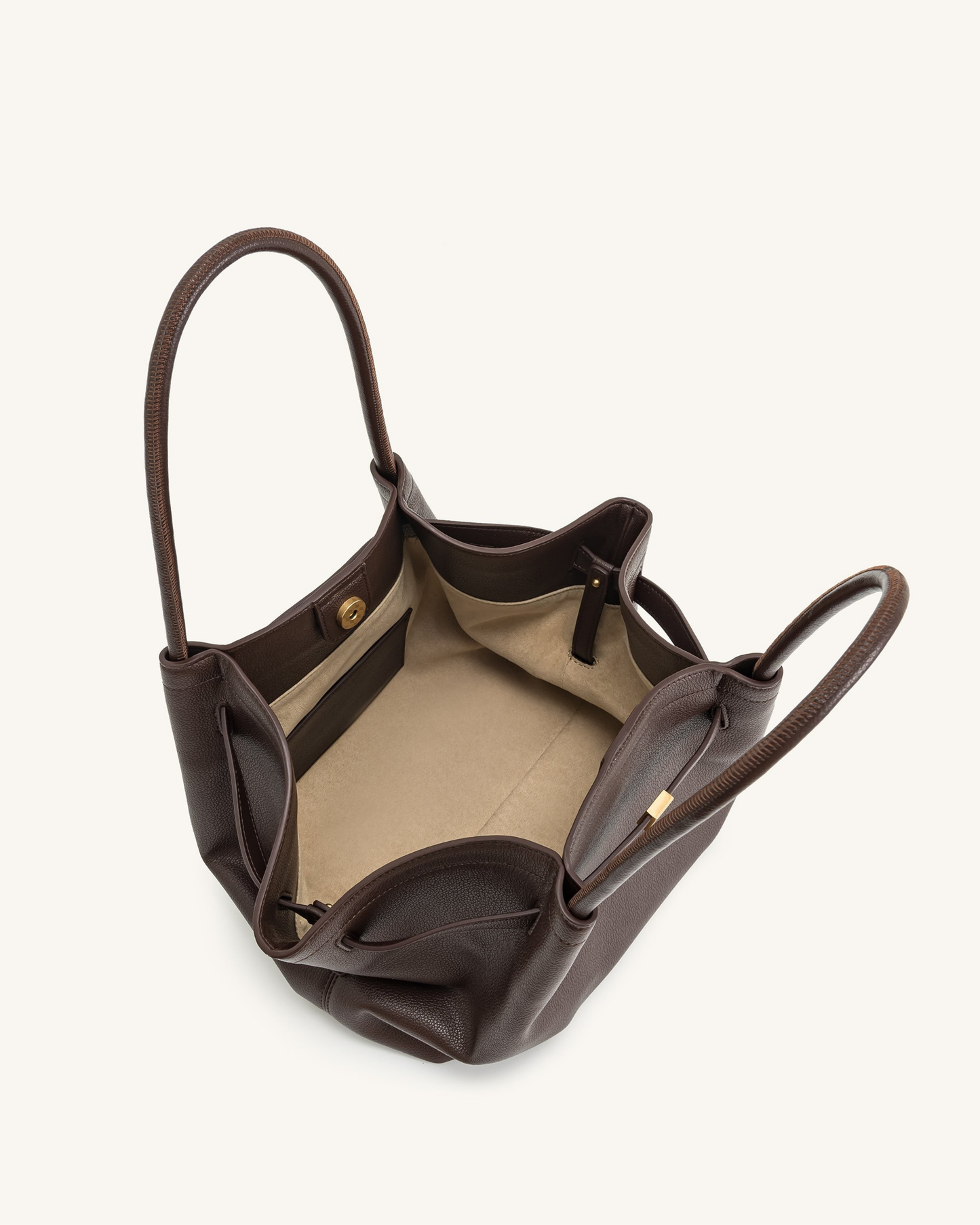 Patina Medium Deri Tote Çanta